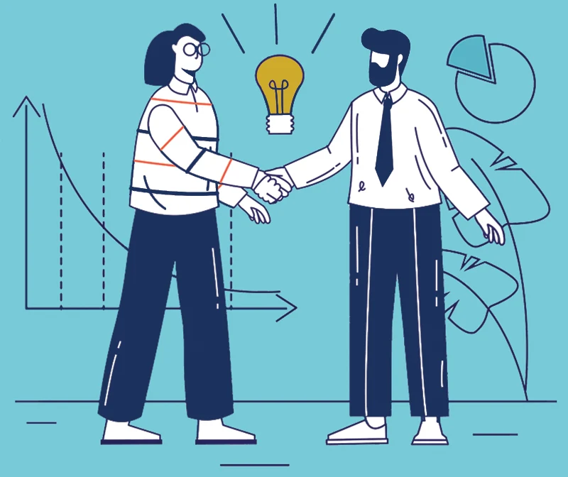 Select Wisely Health Insurance Employees Shaking Hands